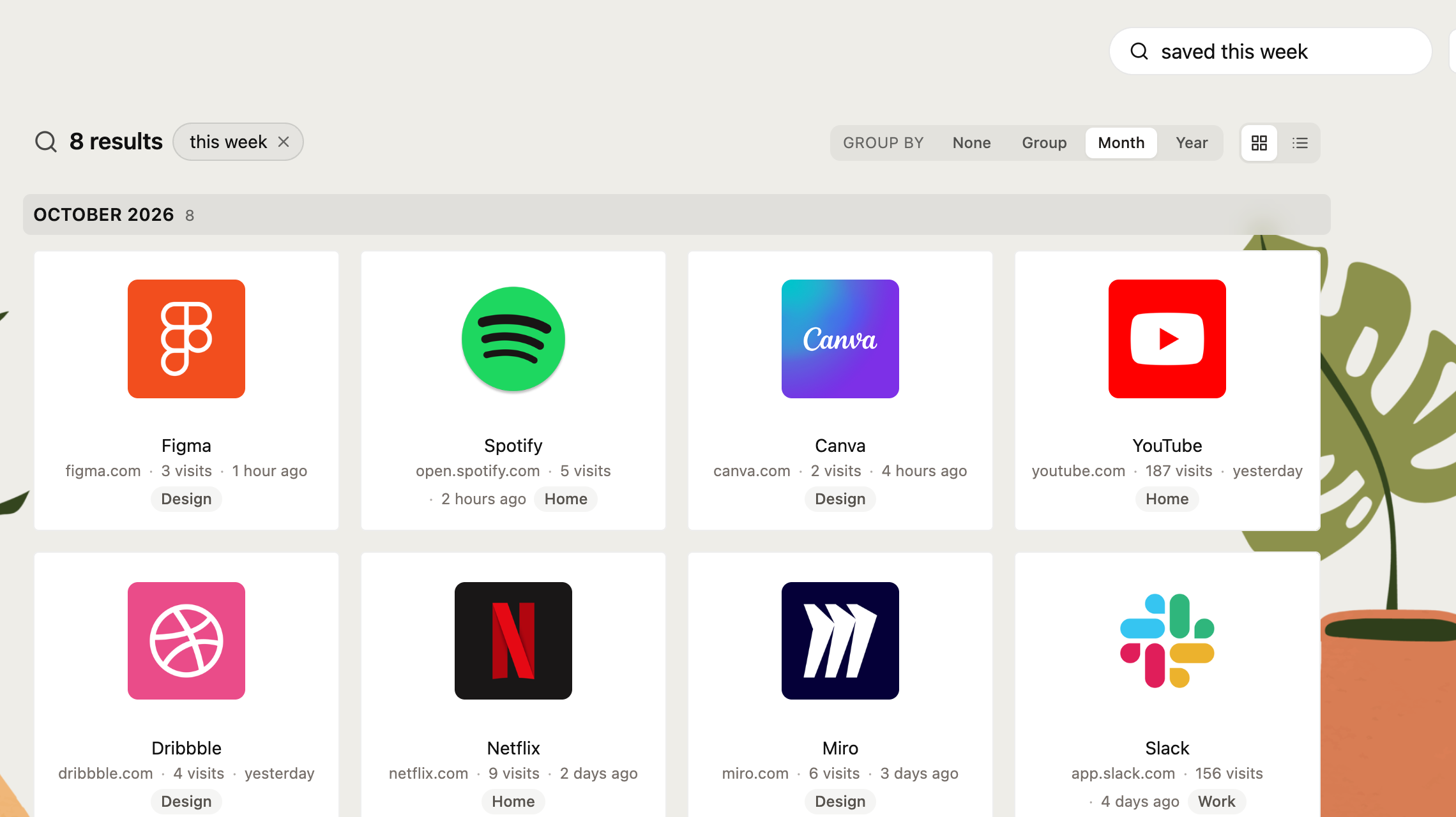 Search Your Bookmarks